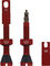 Peaty's Holeshot Fast Flow tubeless valves - red | Presta Valve (SV) | 42 mm