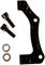 Hope Disc Brake Adapter for 203 mm Rotors - black/front IS to PM