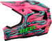 Bell Sanction 2 DLX MIPS Fullface-Helm - bonehead gloss pink-turquoise/55 - 57 cm