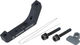 Shimano Adaptateur de Frein à Disque pour Disque de 160 mm - noir/arrière FM sur PM