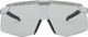 uvex pace stage S V Sportbrille - white matt/mirror green