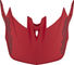 Troy Lee Designs Spare Visor for D4 Composite MIPS Helmets - stealth red/universal