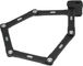 Antivol Pliant Bordo Granit XPlus 6500 avec Attache SH - black/110 cm
