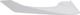ABUS Spare Visor for Pedelec / Pedelec+ Helmets - white