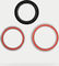 Acros is41/is52 Headset Bearing Set - silver