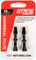 Valve Tubeless Sclaverand Aluminium - 2 pièces - noir/SV 35 mm