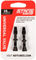 NoTubes Válvula tubeless Sclaverand Aluminio - 2 piezas - negro/SV 35 mm