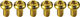 ASHIMA Aluminium Bolts for Brake Rotors - gold/universal