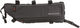 Bolsa de cuadro Outpost Frame Bag - negro/large