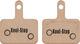 Kool Stop Plaquettes de Frein Disc pour Shimano - fritté - acier/SH-010