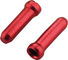 Jagwire Embouts pour Câbles de Vitesses et de Frein Crimp - 10 pièces - red
