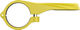 KOM Cycling Soporte para ciclocomputador CM01W para Wahoo - yellow
