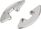 Burgtec Pair Chainring Bash Guard - rhodium silver | Kettenblatt