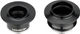 crankbrothers HR-Adapterkappen 10 x 135 mm für Iodine / Cobalt 3, 11 2011-2016 - schwarz/10 x 135 mm