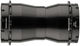 PF30 External Stainless Steel Bottom Bracket, 46 x 68/73 mm - black/Pressfit