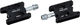 XLC Pedales de plataforma PD-M07 - negro-plata