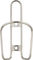 King Cage Flat Top Edelstahl Flaschenhalter - silber