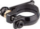KCNC MTB QR SC12 Sattelklemme mit Schnellspanner - black/31,8 mm