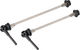 Road Titan Nabenschnellspanner-Set - schwarz/Satz (VR + HR)