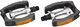 Plattformpedale PD-C07 - schwarz-silber-grau/universal