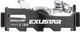 Exustar E-PM818 Clipless/Platform Pedals - silver-black/universal