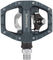 Shimano Klick-/Plattformpedale PD-EH500 - dunkelgrau/universal