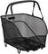 Corbeille Bask-it Trunk Small - noir/12 litres