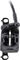 Hayes Disc brake Dominion A2 - black-grey | Front wheel | Flip-Flop (non-side-specific)