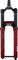 RockShox Suspension fork - electric red-gloss/160 mm/44 mm/1 1/8" - 1,5" tapered/29"/110 mm/15 mm Thru Axle