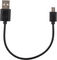 Luz delantera LED con aprobación StVZO Aura 60 USB - negro/universal
