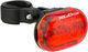 XLC Luz trasera Rear Beamer Oberon 5X CL-R09 con aprobación StVZO - negro-rojo/universal