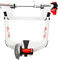 Qubo Fluid Rollentrainer - weiß-silber/universal
