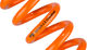 Muelle de acero SLS Super Light para hubs de 72,5 - 76 mm - naranja/500 lbs