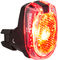 Lampe Arrière à LED Secula Plus (StVZO) - rouge-transparent/fixation aux haubans