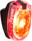 Secula Plus LED Rear Light - StVZO Approved - red-transparent/fender mount