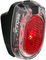 Secula Plus LED Rear Light - StVZO Approved - red-transparent/fender mount