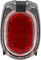 Secula Plus LED Rear Light - StVZO Approved - red-transparent/fender mount