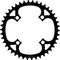 Connex Plateau pour E-Bike à Transmission Bosch / Yamaha / Brose / Bafang - noir/42 