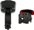 XLC Front Beamer + Rear Beamer Titania CL-S16 Light Set - StVZO Approved - black/universal