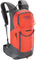 evoc Mochila con protección integrada FR Lite Race - carbon-grey orange/10 litros, M/L