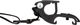ORTLIEB QL2.1 Haken 18 mm mit verstellbarem Griff - schwarz
