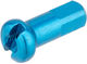 DT Swiss 1.8 mm Aluminium Nipples- 100 pcs. - blue/12 mm