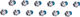 Shimano Pins de repuesto para PD-M8140 / PD-M8040 / PD-M828 - plata/corto