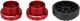 Boîtier de Pédalier BSA 30 en Céramique - rouge/BSA