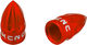 KCNC Capuchons de Valve - rouge/Sclaverand