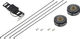 bc basic Urban Deore Center Lock Disc DT Swiss 533D 28" Wheelset - black | 28" set (front 12x100 Dynamo + rear 12x142) Shimano