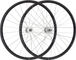 Miche Pistard Tubular Track Wheelset - black-silver/Non Boost/Non Boost/100 mm/28"/Screw-on freewheel/100 mm/Threaded freewheel/100 mm/120 mm