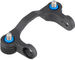 Twinfix Lampenhalter Set mit Titanschrauben - schwarz/universal