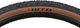 WTB Resolute TCS Light Fast Rolling 28" Folding Tyre - black-brown/42-622 (700 x 42c)