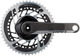 SRAM Juego de bielas Red DUB 2x12 velocidades - black/172,5 mm 37-50